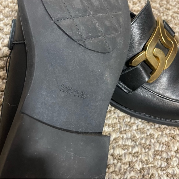 BEAU Today leather loafers with chain link detail - Picture 4 of 11